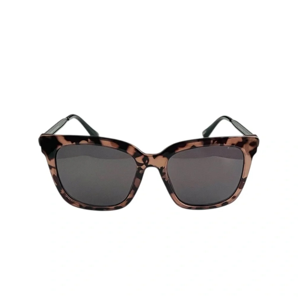 NEW DIFF Hailey Tortoise Shell Sunglasses Black Sides DE01-0255-HMGRN 54-19-45 - Picture 2 of 11